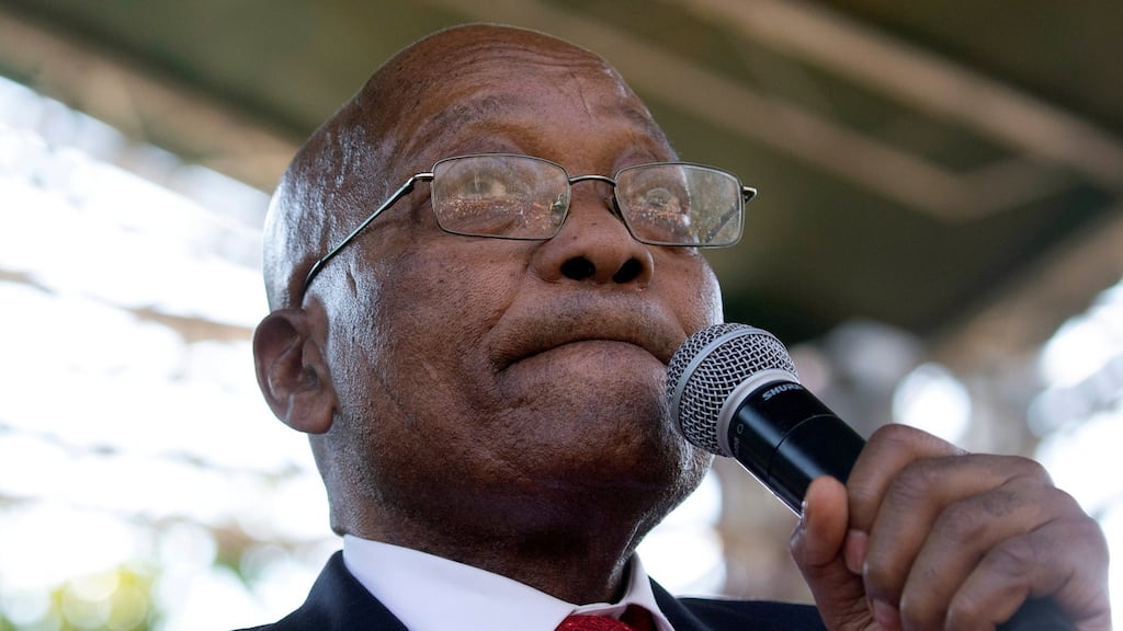 Former South African president Jacob Zuma is alleged to have enabled the Guptas to offer cabinet posts to ruling party members prepared to do their bidding. File photograph: Reuters