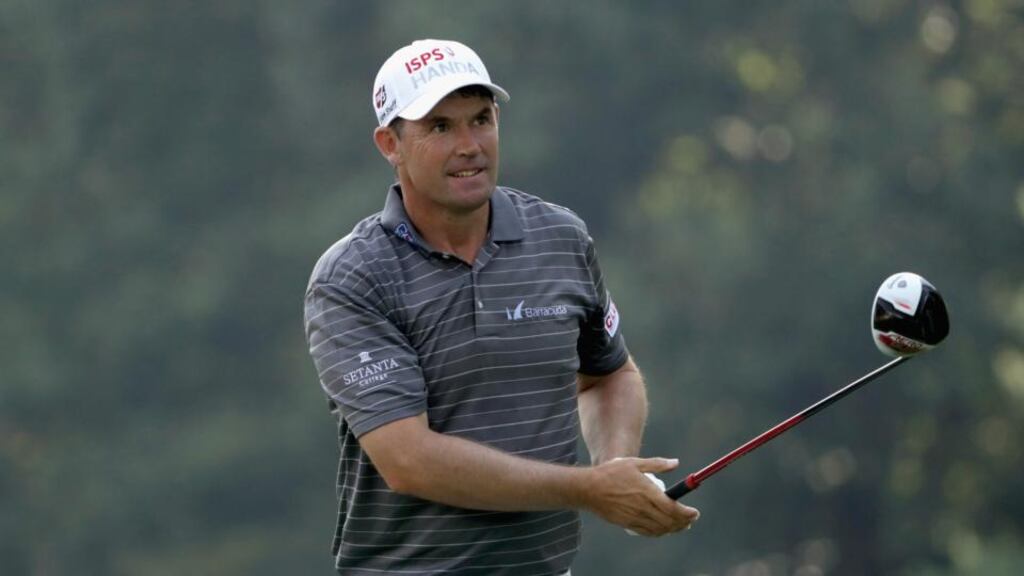 Padraig Harrington shot a second round 69 to make the cut at the Travelers Championship. Photograph: Getty