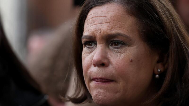 Sinn Féin leader Mary Lou McDonald has said she would “fail as a legislator” if she did not “have an answer for all of those hard cases”. She has failed. Photograph: Brian Lawless/PA
