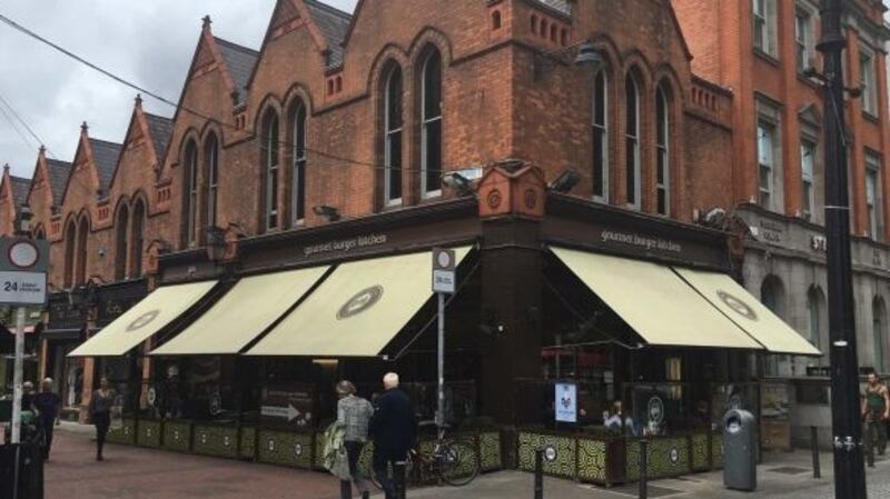 Gourmet Burger Kitchen operates five outlets in Dublin