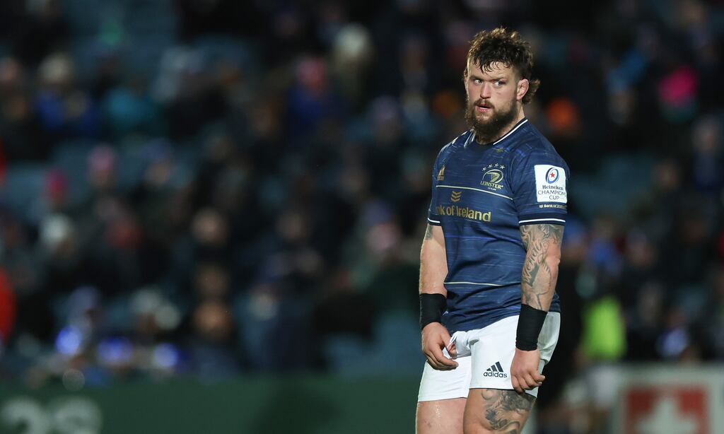 Andrew Porter of Leinster set to make 100th appearance. Photograph: Oisin Keniry/Getty