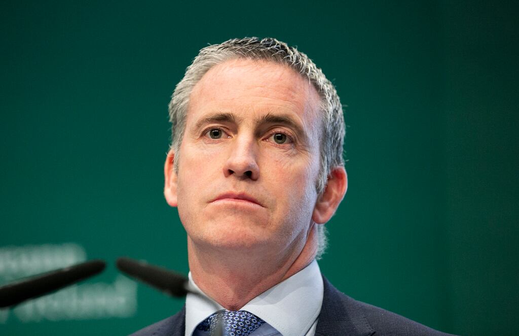 Damien English said he had resigned as it was clear he 'failed to inform Meath County Council about ownership of my house in Castlemartin'. Photograph: Gareth Chaney/ Collins