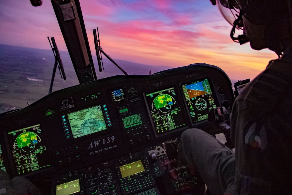 The Defence Forces have urged the Government to task the Air Corps with some maritime search-and-rescue operations currently provided by a private contractor. File photograph: Defence Forces.