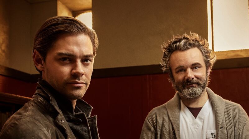 Tom Payne and Michael Sheen in Prodigal Son