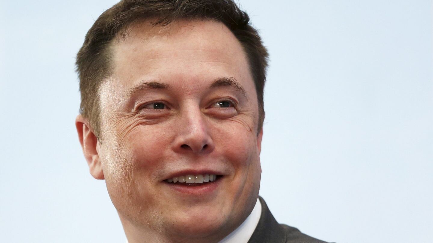 Tesla Chief Executive Elon Musk. Photograph:   REUTERS/Bobby Yip