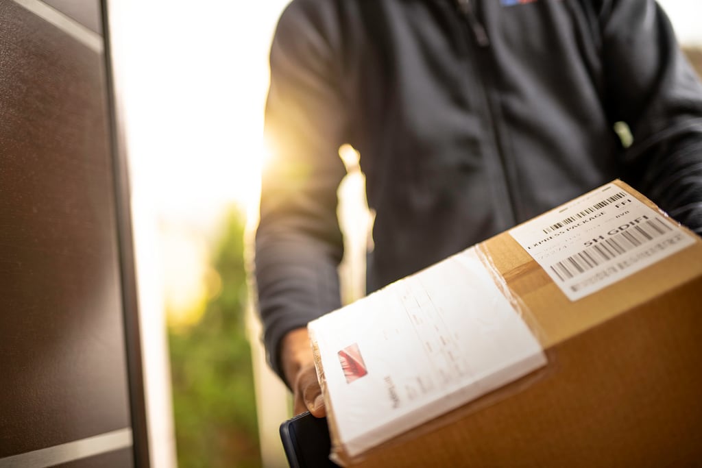 Consumers have been warned to be wary of clicking on potentially fraudulent messages regarding parcel deliveries in the run-up to Christmas. Image: iStock.