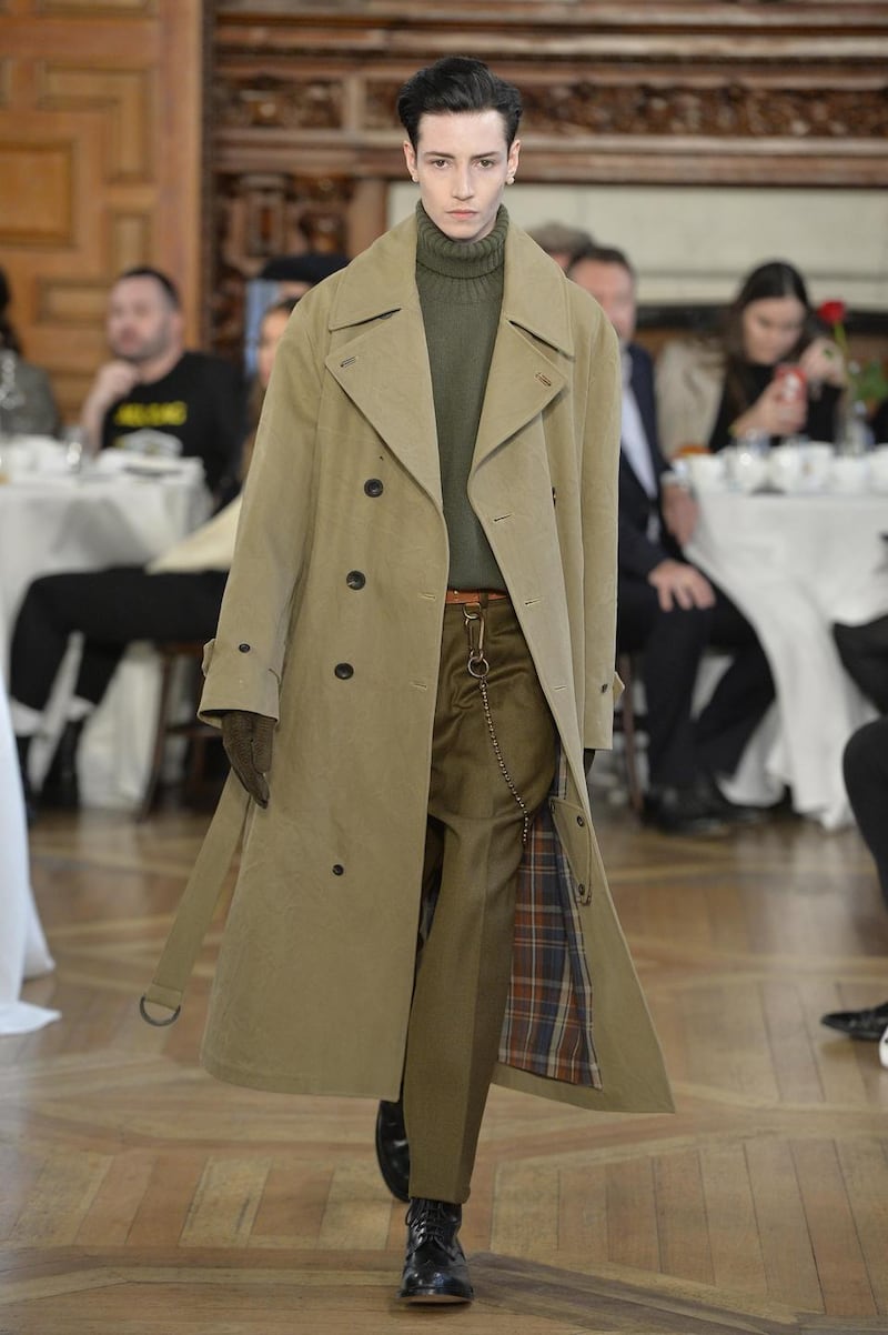 The modern greatcoat by Daniel Kearns for Kent & Curwen a/w 2019