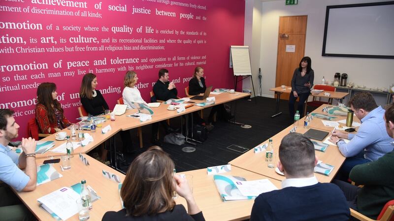 The AIB Start-up Academy in association with The Irish Times. Photograph: Conor Mulhern