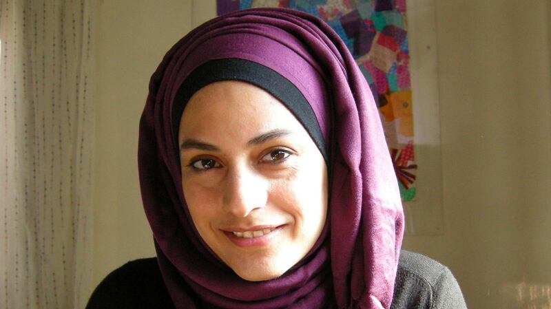 Marwa al-Sabouni, author of Building for Hope, at home in Homs, Syria.