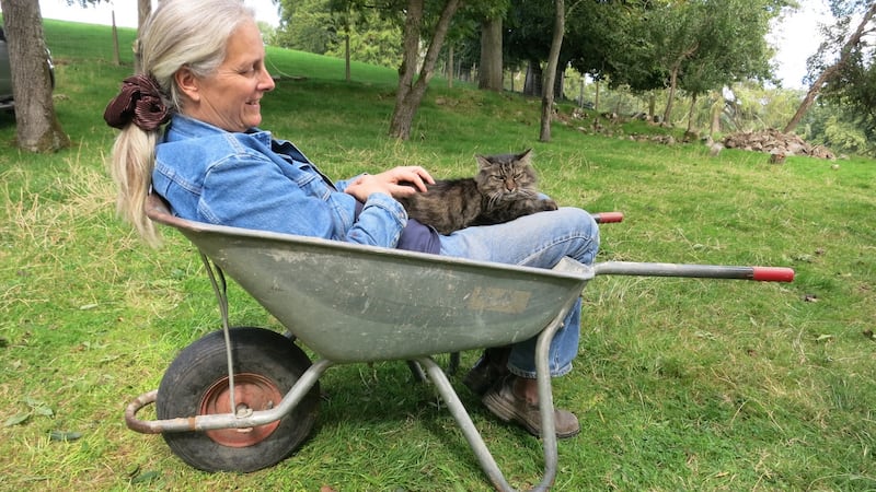 Suzanna Crampton with Bodacious. Photograph: Crampton