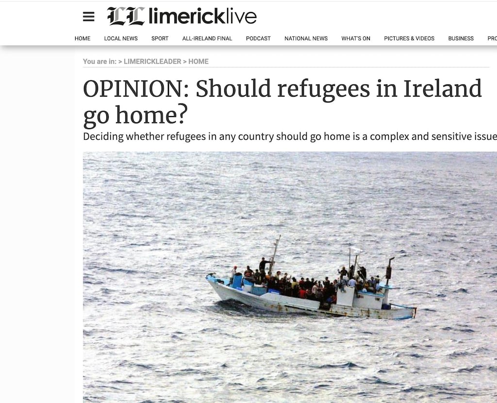 The headline has since been changed to 'Can we trust artificial intelligence?' while the byline on the article says 'AI Generated'.