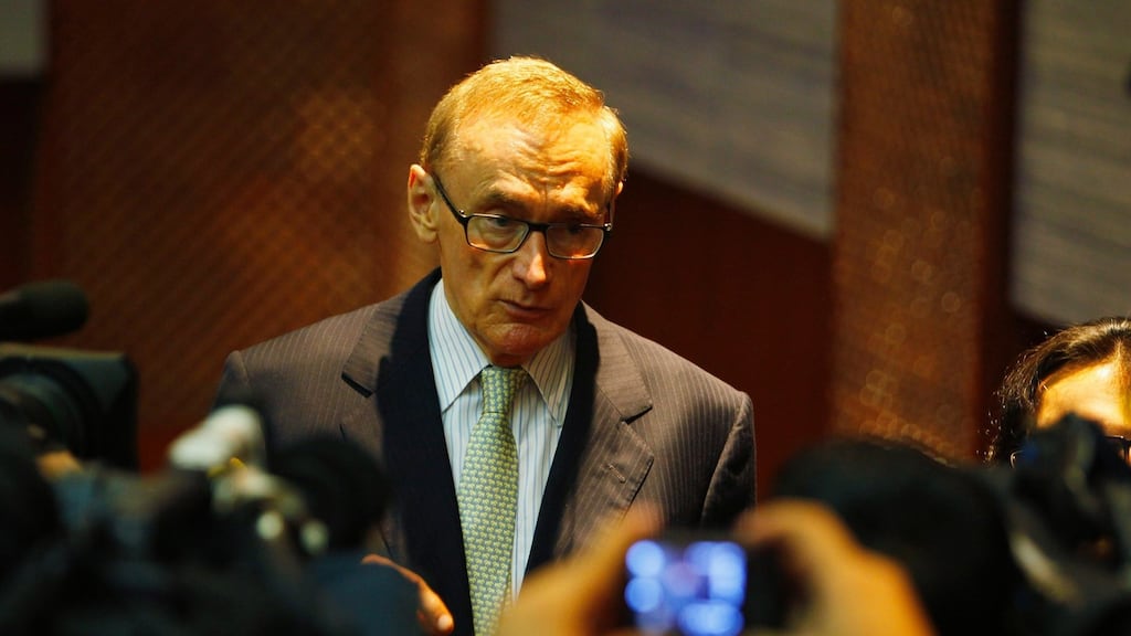 Australia’s foreign minister Bob Carr said the report theft of plans for the country’s spy headquarters by Chinese hackers would not damage Canberra’s ties with its biggest trade partner China. Photograph: Reuters.