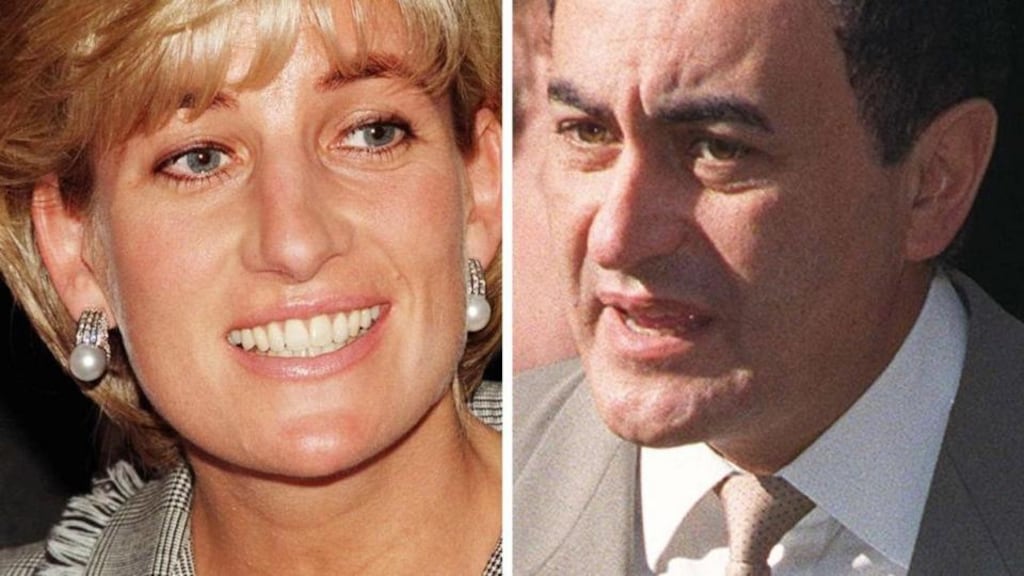Diana, Princess of Wales and Dodi Fayed died, together with chauffeur Henri Paul, after their Mercedes crashed in a Paris tunnel after it left the Ritz Hotel on the morning of August 31st, 1997. Photograph: PA/PA Wire