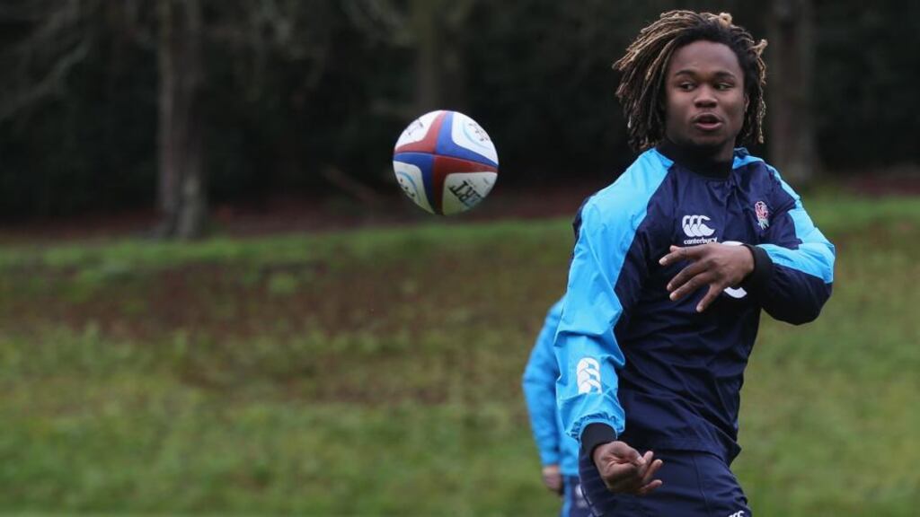 England’s Marland Yarde is to undergo surgery on a hip injury. Photograph: David Rogers/Getty Images