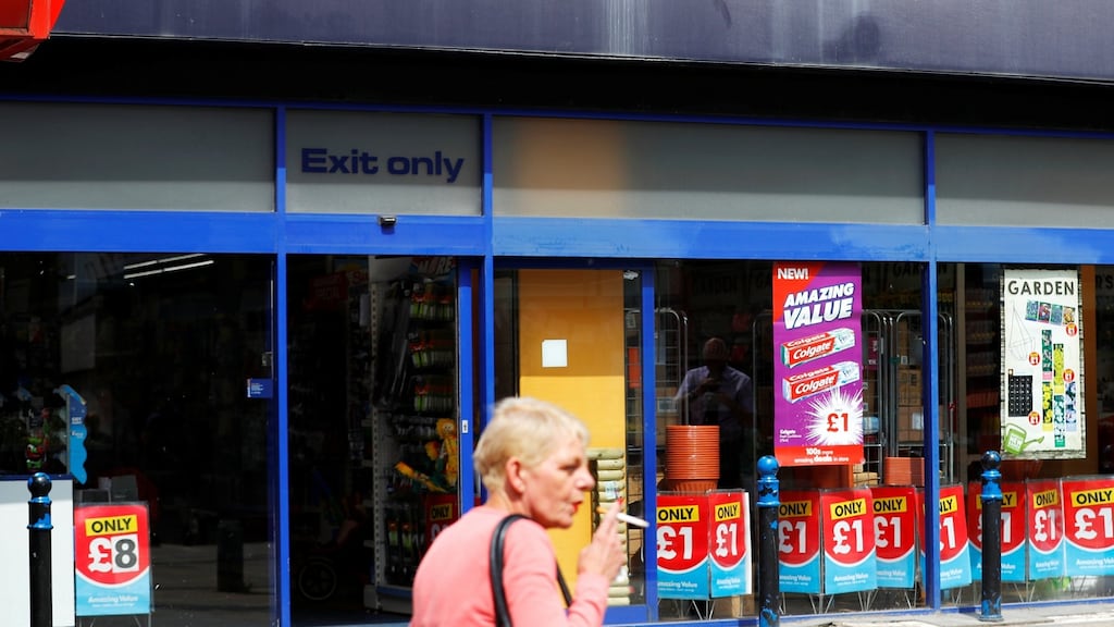 Poundworld has collapsed into administration, putting more than 5,000 jobs at risk. Photograph: Phil Noble/Reuters