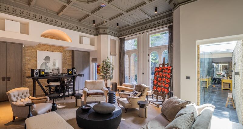 The Logs: the home that Boy George is selling on Well Road in Hampstead, north London. Photograph: Aston Chase