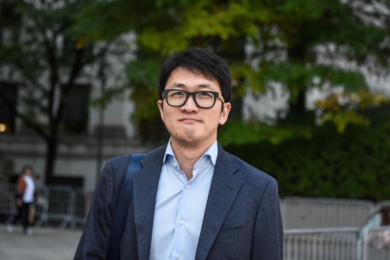 Can Sun, former general counsel at FTX Cryptocurrency Derivatives Exchange. Photograph: Stephanie Keith/Bloomberg
