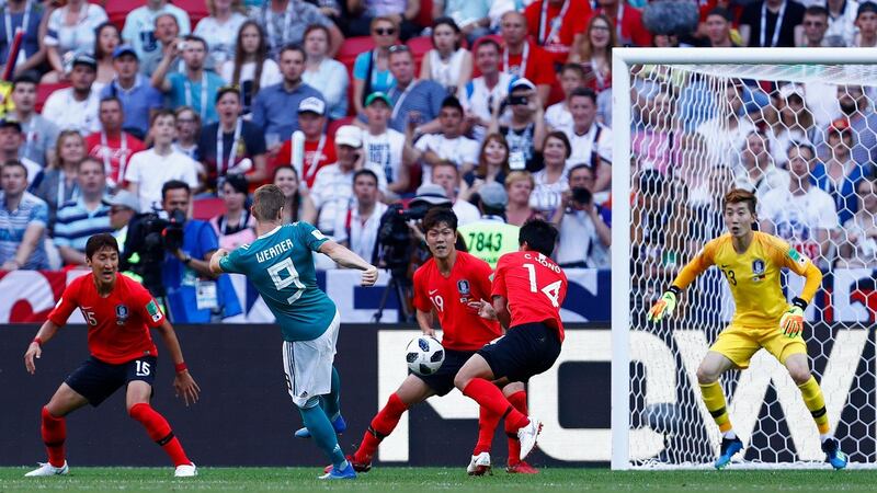 Germany only scored two goals in Russia, one for every 36 shots they attempted.