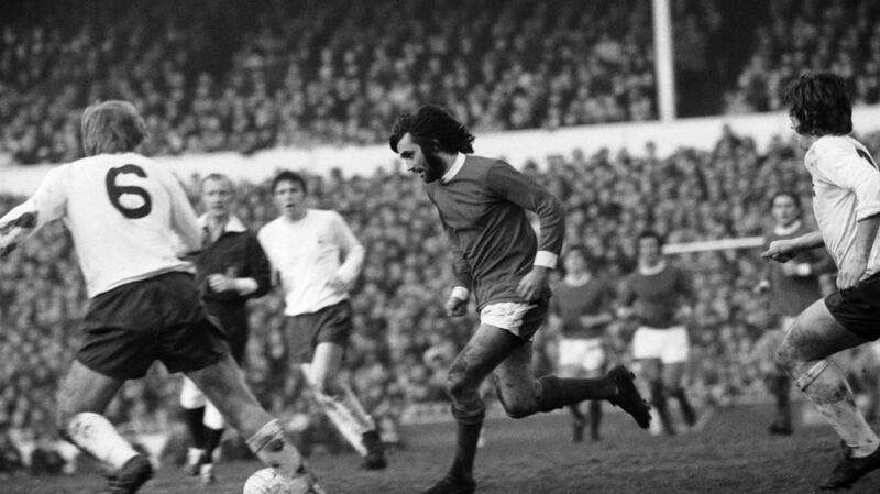 George Best: What is there to say? The only Irishman to win European Footballer of the Year. Photograph: Roger Jackson/Central Press/Getty Images