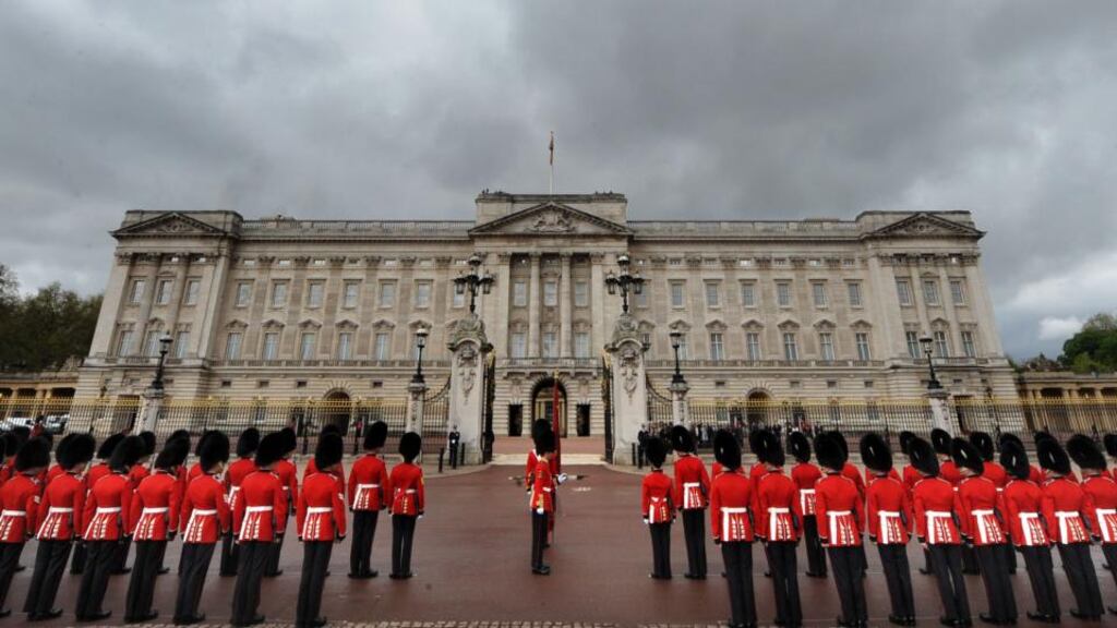 A security review has begun after a man scaled a fence to get inside the queen’s home. Photograph: Anthony Devlin/PA Wire