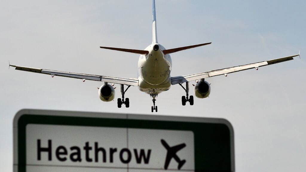 The campaigners against the Heathrow expansion said  the UK government’s national policy statement setting out its support for the project failed to properly deal with the impact on air quality, climate change, noise and congestion.  Photograph: Oli Scarff/Getty Images