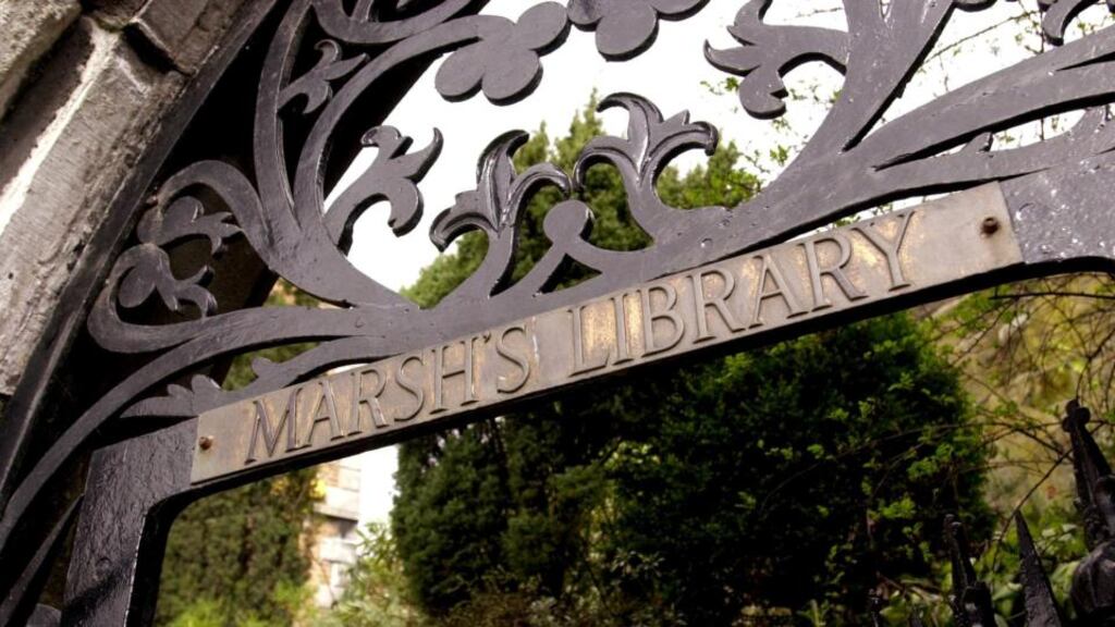 ‘The current exhibition in Marsh’s, which runs until the end of August 2015, examines what Joyce read during his visits to the Library in October 1902. Strangely, for somebody usually seen as one of Ireland’s most famous non-believers, he was interested in St Francis of Assisi and the Franciscan tradition.’ Photograph: Bryan O’Brien