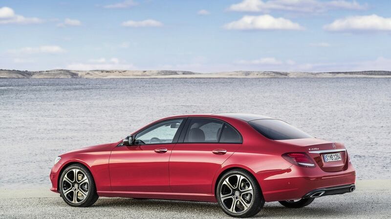 New Mercedes-Benz E-Class: will be lighter, spec for spec, than its predecessor, and an array of eight engines will provide the motivation, led by a fuel-sipping 2.1-litre turbodiesel four with a claimed 3.9 litres/100km NEDC consumption figure.