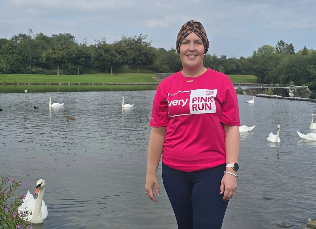 Sales developer Rachel Byrne underwent treatment including a mastectomy after being diagnosed with stage-three cancer