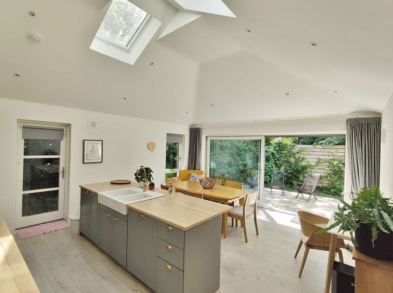 Kitchen and dining area