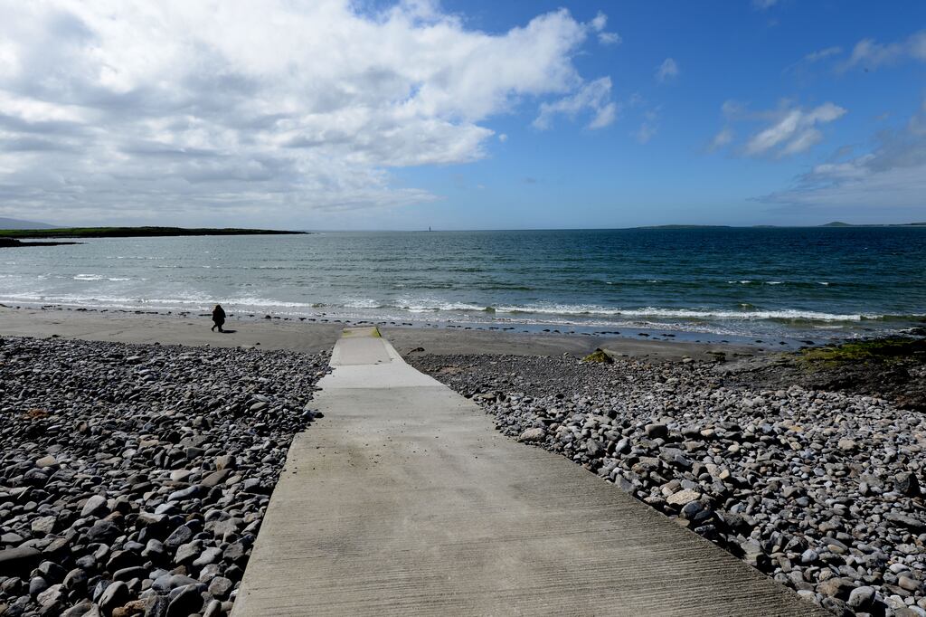 The First Beach at Rosses Point where the body of Peter Bergmann was found in June 2009. Photograph: Alan Betson/The Irish Times