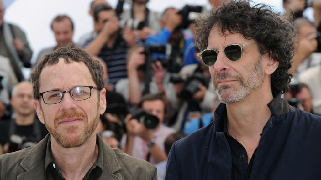 ‘Inside Llewyn Davis’ is seasoned with Ethan (left) and Joel Coen’s taste for self-conscious humour. Photograph: Pascal Le Segretain/Getty Images