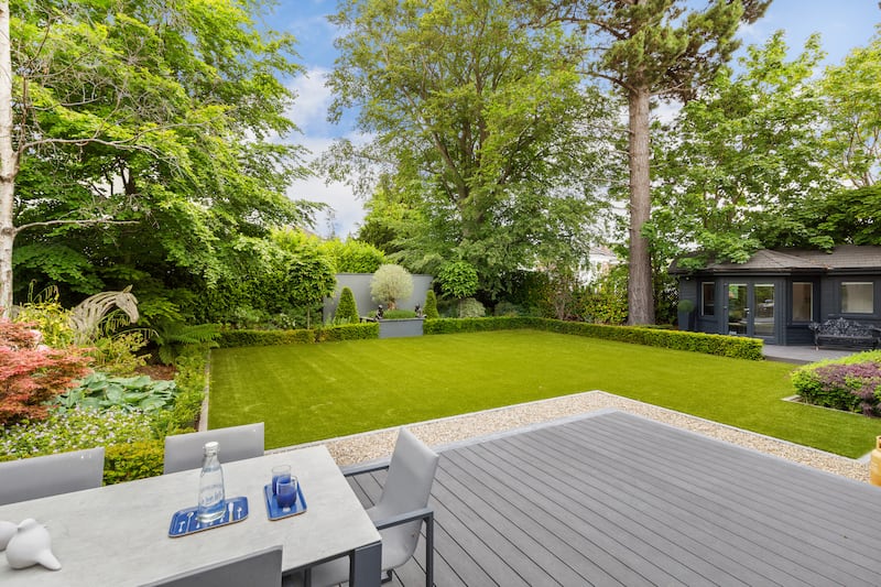 The garden was designed by Doyle Landscapes