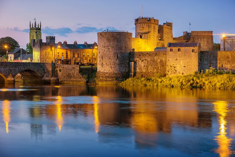 Barry Murphy finishes the Christmas period on New Year’s Eve, watching the fireworks over the Shannon and King John’s Castle. Photograph: iStock
