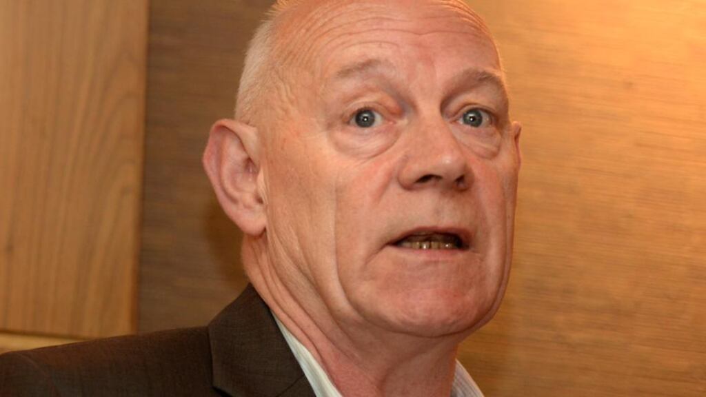 Cllr Mannix Flynn: called for more scrutiny of overtime payments. Photograph: Dara Mac Dónaill