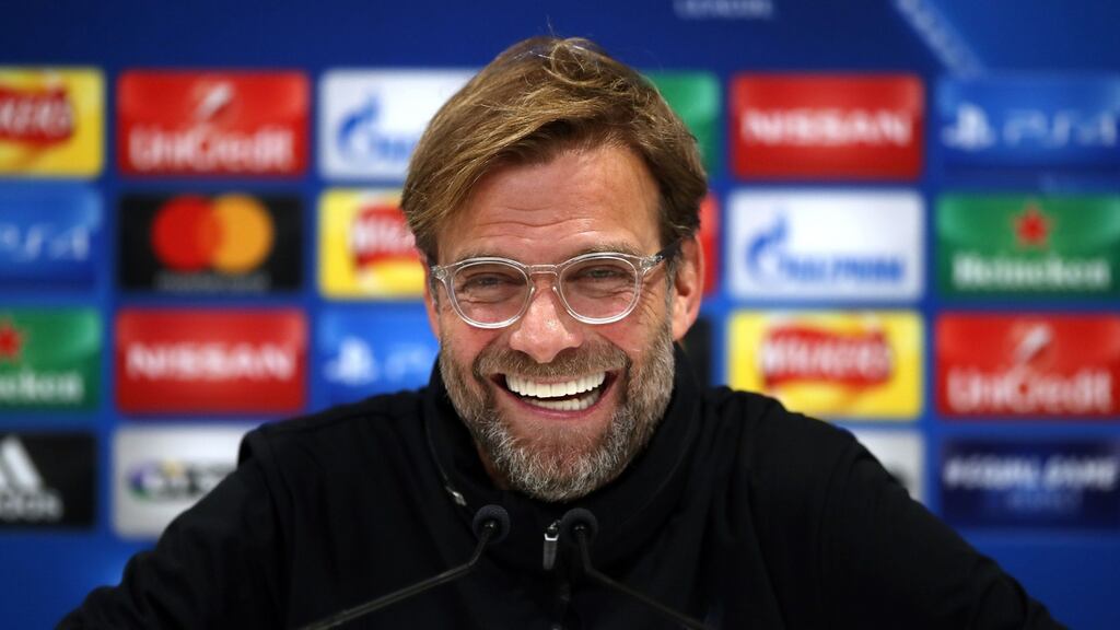 Jurgen Klopp: “He needs to adapt to our style of play. It’s a completely different game, but we are 100 per cent sure he will do it.” Photograph: Nick Potts/PA