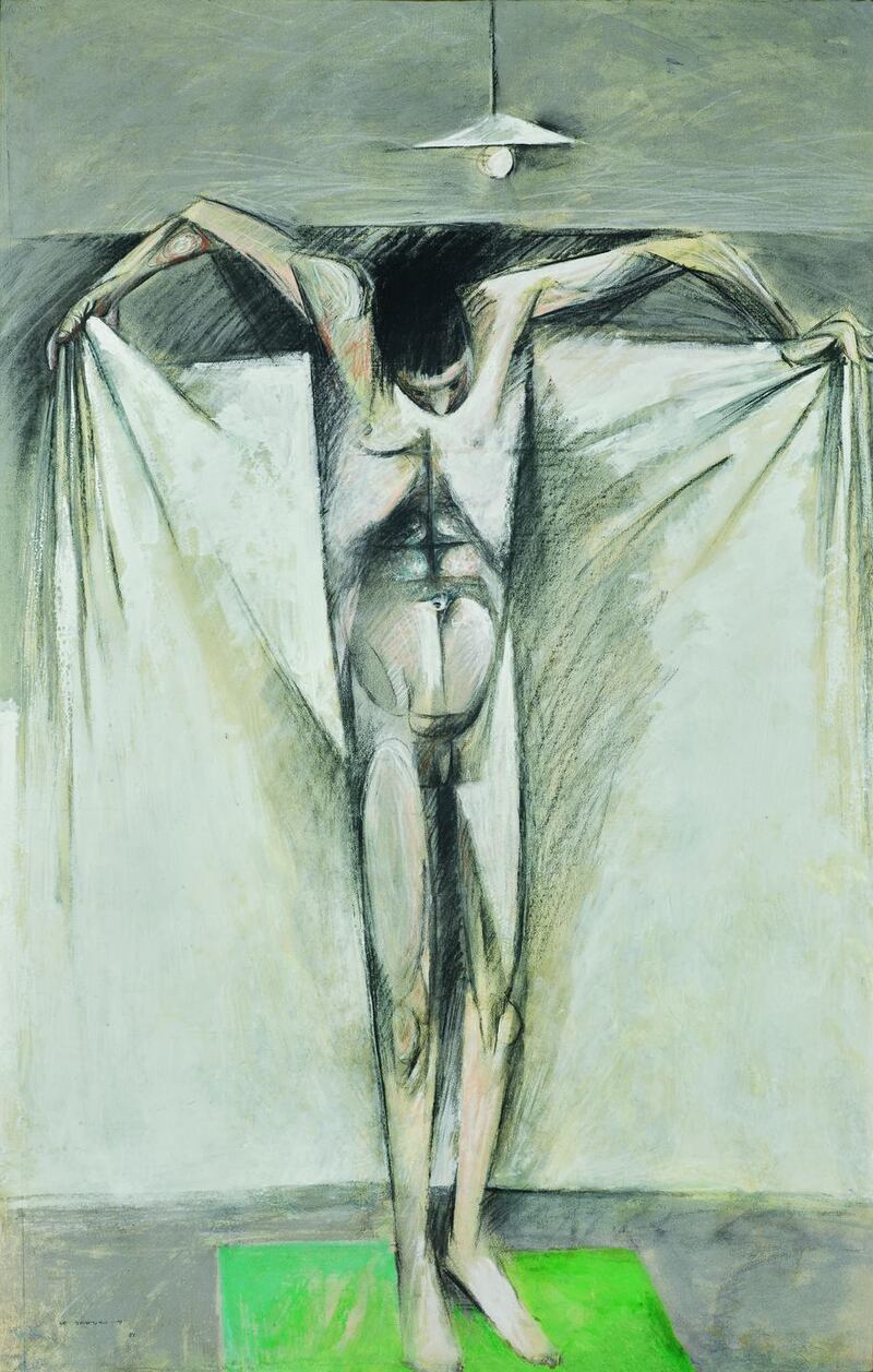 Study, Man with a Towel by Louis le Brocquy