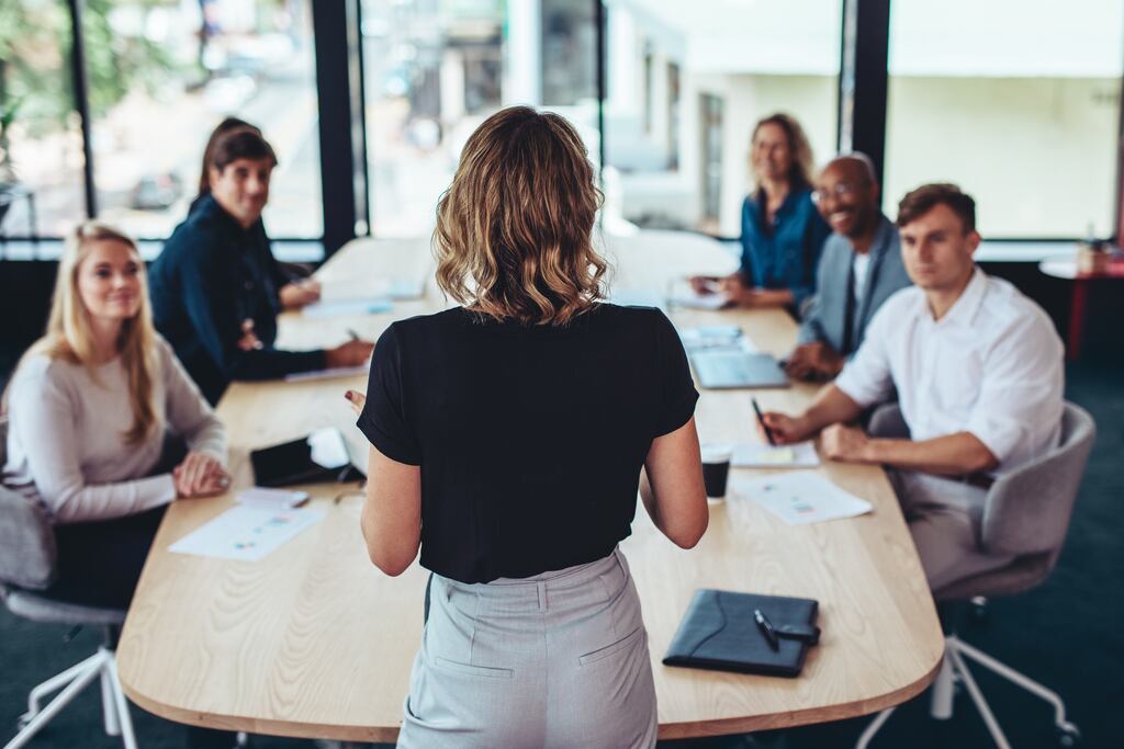 The 'glass cliff' describes the way women are deemed more likely to break through the glass ceiling and rise to a top job when things are dire. Photograph: iStock