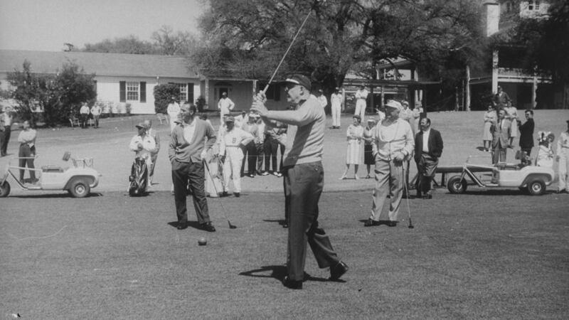 Dwight D Eisenhower: Ike’s Cabin at Augusta named after the former US president who sought to convince a supreme court justice to understand the plight of white southerners and to vote against desegregation of schools. Photograph: Ed Clark/The LIFE Picture Collection/Getty Images
