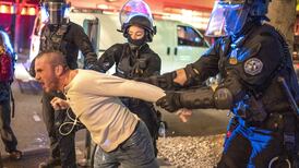 One shot dead in Portland as rival protesters clash