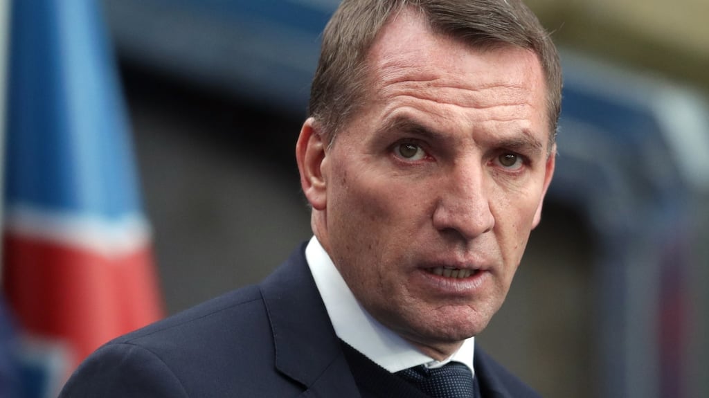 Brendan Rodgers is surer these days, more confident and more relaxed. Photograph: Adam Davy/PA Wire