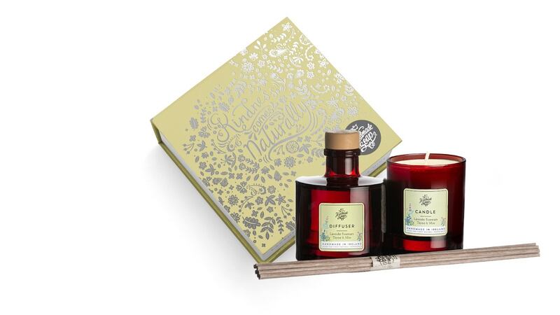 Handmade Soap Co. Lavender, Rosemary, Thyme & Mint Candle and Diffuser Set (€45 at thehandmadesoapcompany.ie)