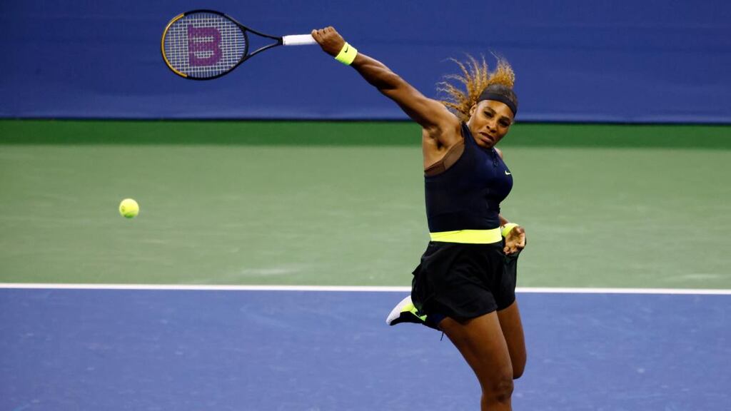 Serena Williams is bidding for a 24th Grand Slam title. Photograph: Jason Szenes/EPA
