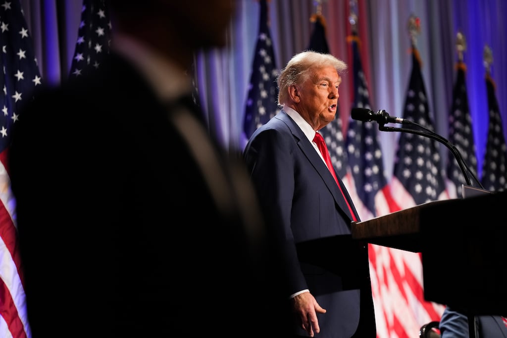 President-elect Donald Trump: has said he would impose tariffs on Canada, Mexico and China immediately on taking office. (Photo: Eric Lee/The New York Times)