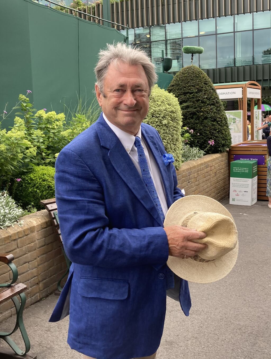 Alan Titchmarsh, not to be confused with Elvis Presley, Tom Jones or Rod Stewart. Photograph: Rebecca Speare-Cole/PA