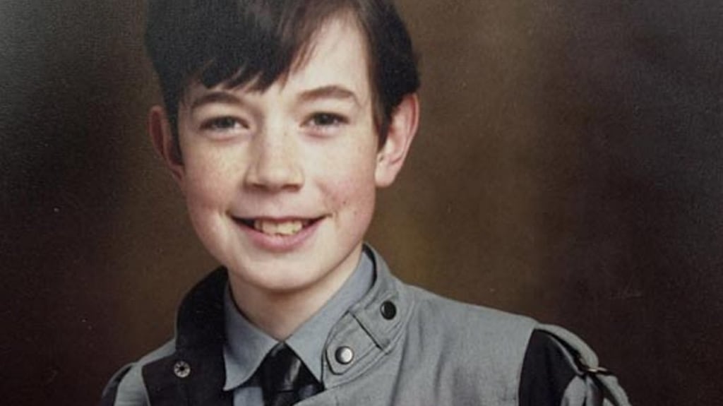 Photograph of Philip Cairns from when he went missing in 1986.