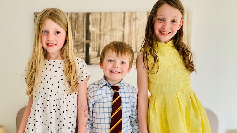 Elise, Ryan and Caitlin Perry