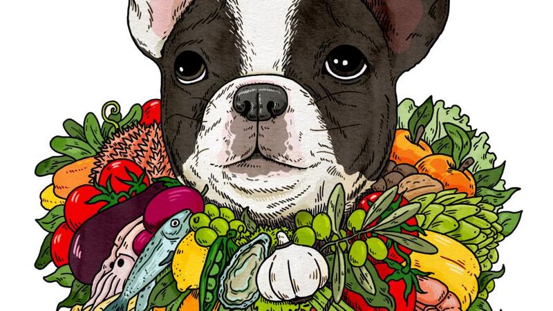 The ‘Bulli’ dog, by Andrew Rae. The restaurant got its name from the breed of French Bulldogs the Adrià family owned