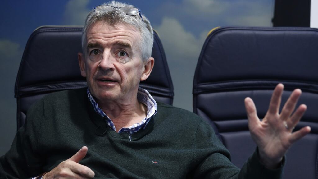 Michael O’Leary is among those who have signed a letter in support of Norwegian Air. Photograph: Bloomberg