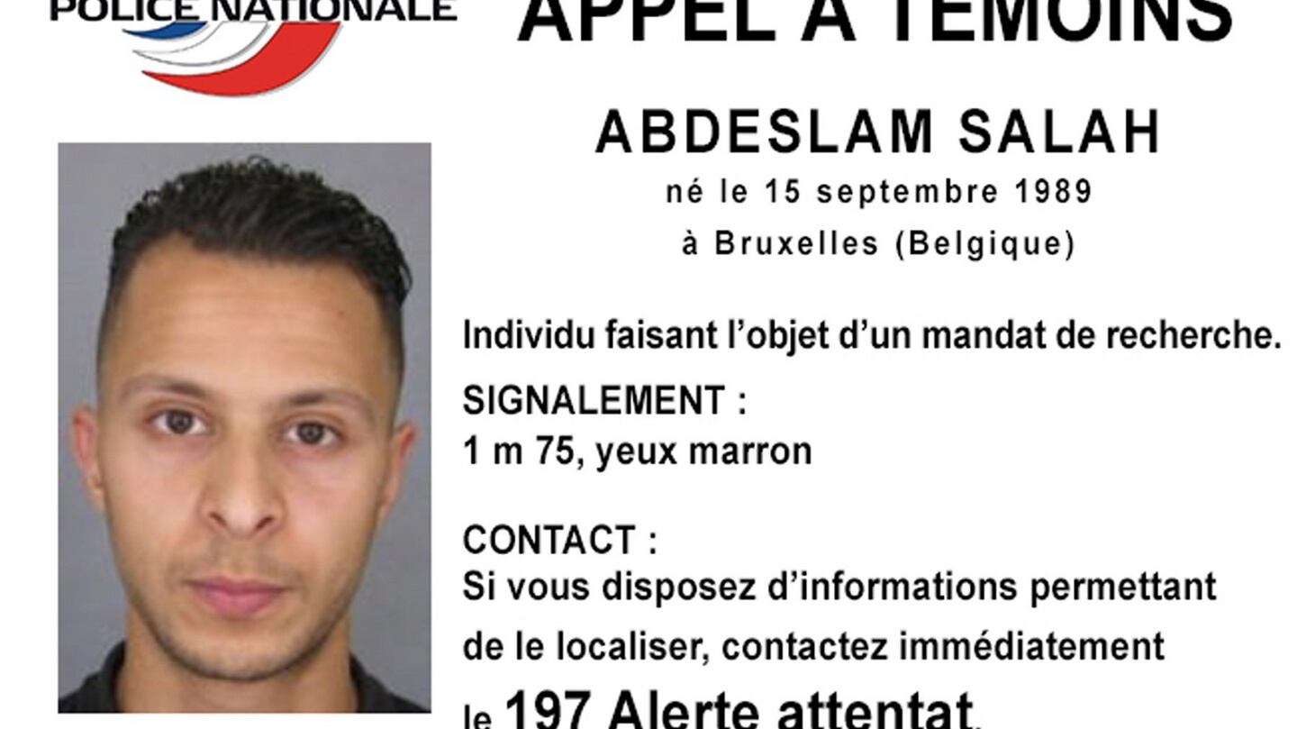 Salah Abdeslam, the 26-year-old suspect from Brussels who has been on the run since he left Paris hours after his elder brother blew himself up at a cafe there, continues to elude a Europe-wide manhunt. Image: AFP/Getty Images.