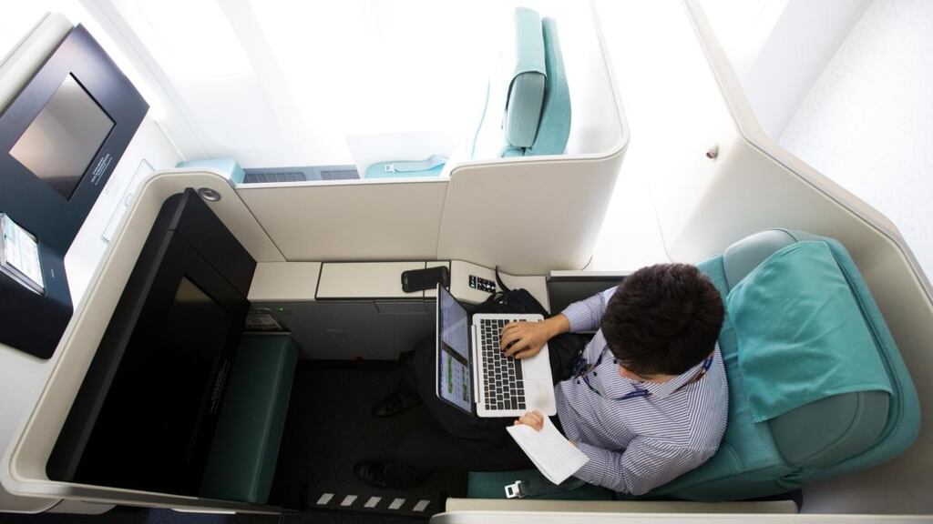 Those who travel 20 or more nights per month typically have higher blood pressure, BMI and HDL cholesterol than those who travel no more than six nights a month, studies have shown. Photographer: SeongJoon Cho/Bloomberg